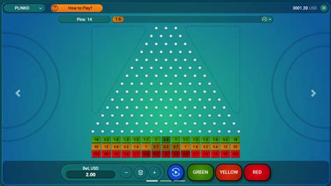 What is the payout system for Plinko and how does it .